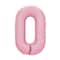 34" Light Pink Number Foil Balloon